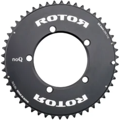 Rotor Kettenblatt Road Aero, 5-Arm, NoQ, 110 mm Lochkreis - Hochleistungs-Kettenblatt für Rennräder