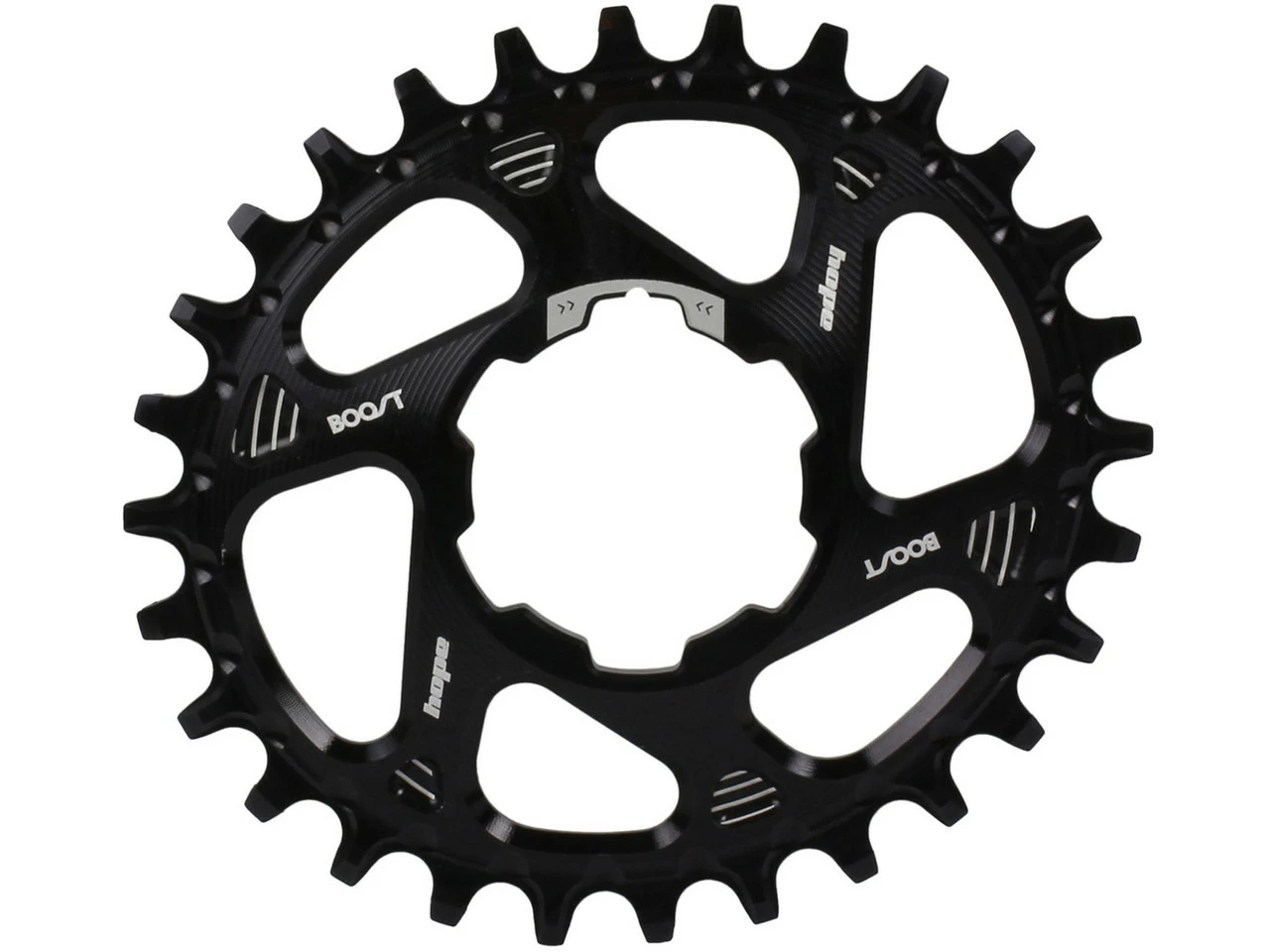 HOPE Oval Spiderless Boost Retainer Ring Direct Mount Kettenblatt – Hochwertiges Kettenblatt für optimale Performance – Bild 3