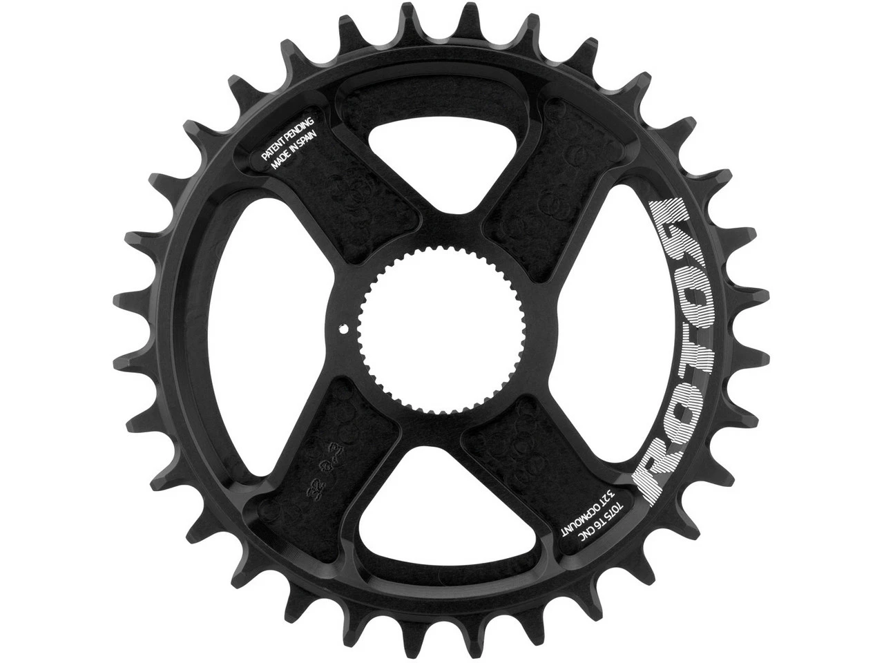 Rotor Kettenblatt Direct Mount R-Hawk / R-Raptor / KAPIC / INPower, NoQ - Hochwertiges Kettenblatt für optimale Leistung – Bild 2