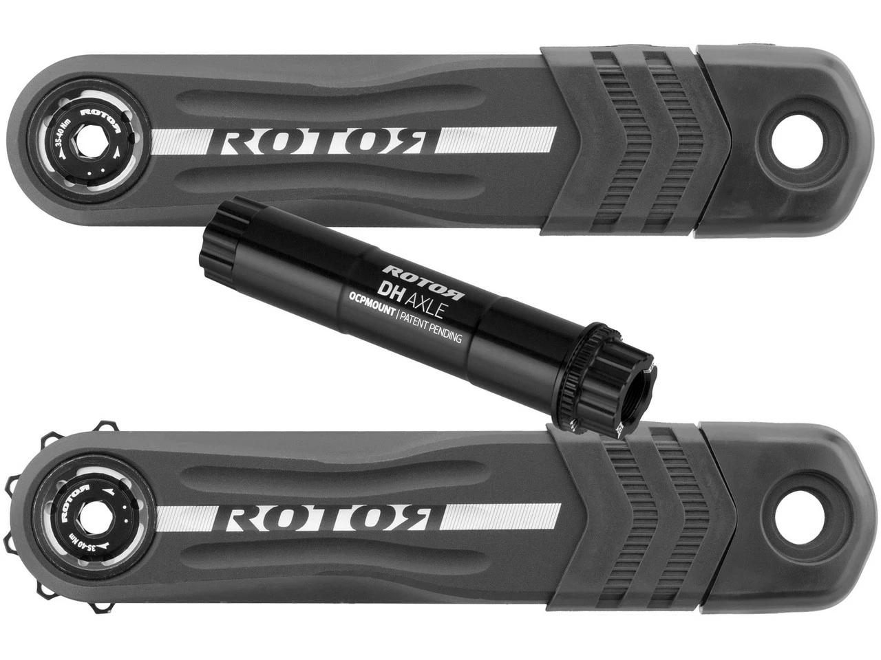 Rotor R-Raptor Kurbel Mit DH-Kurbelachse - Hochwertige Kurbeln für maximalen Antrieb