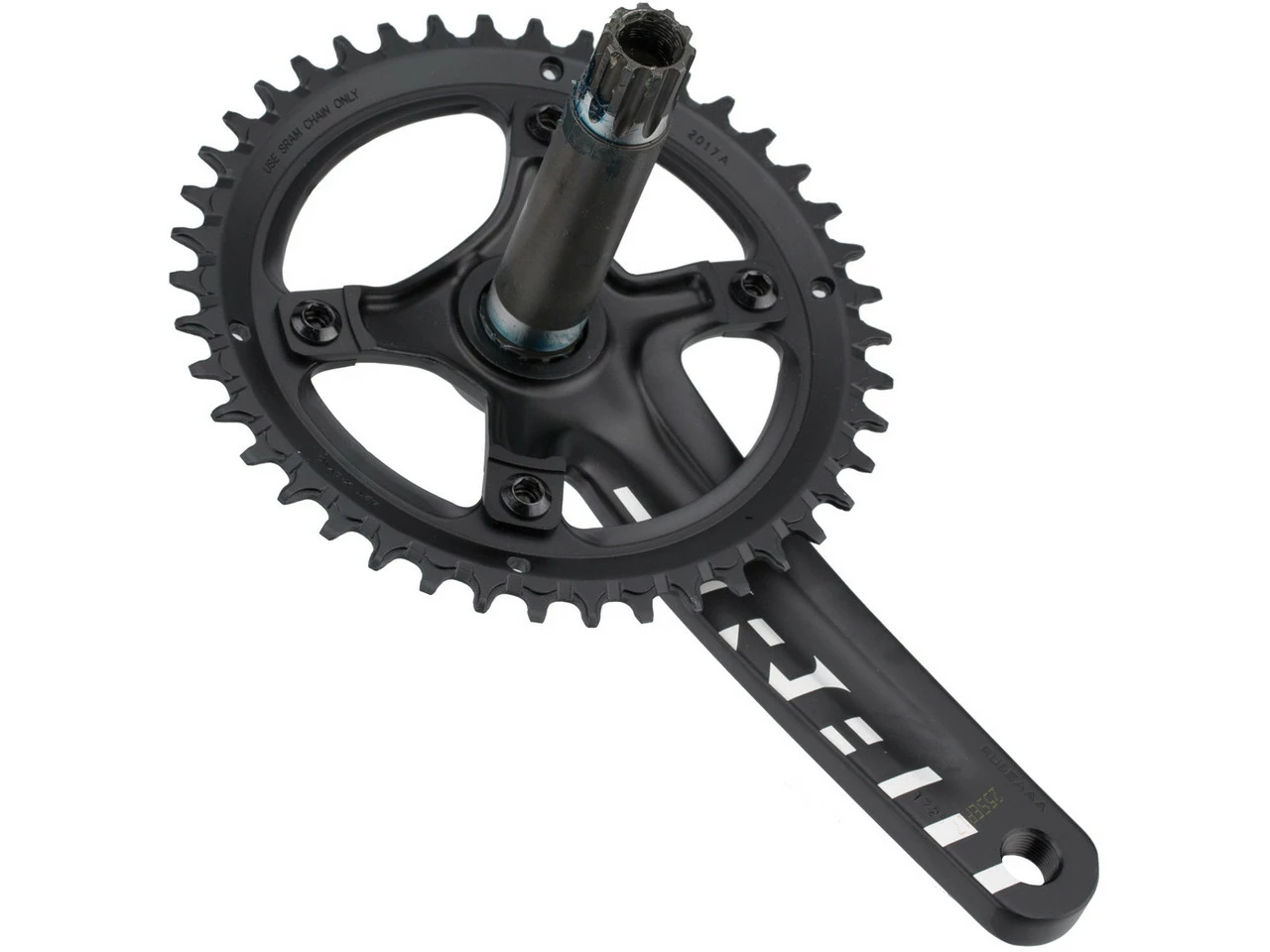 SRAM Apex 1 GXP Kurbelgarnitur 110mm - 1x10/1x11-fach Kompatibel - Hochwertige Kurbeln für Fahrräder – Bild 3