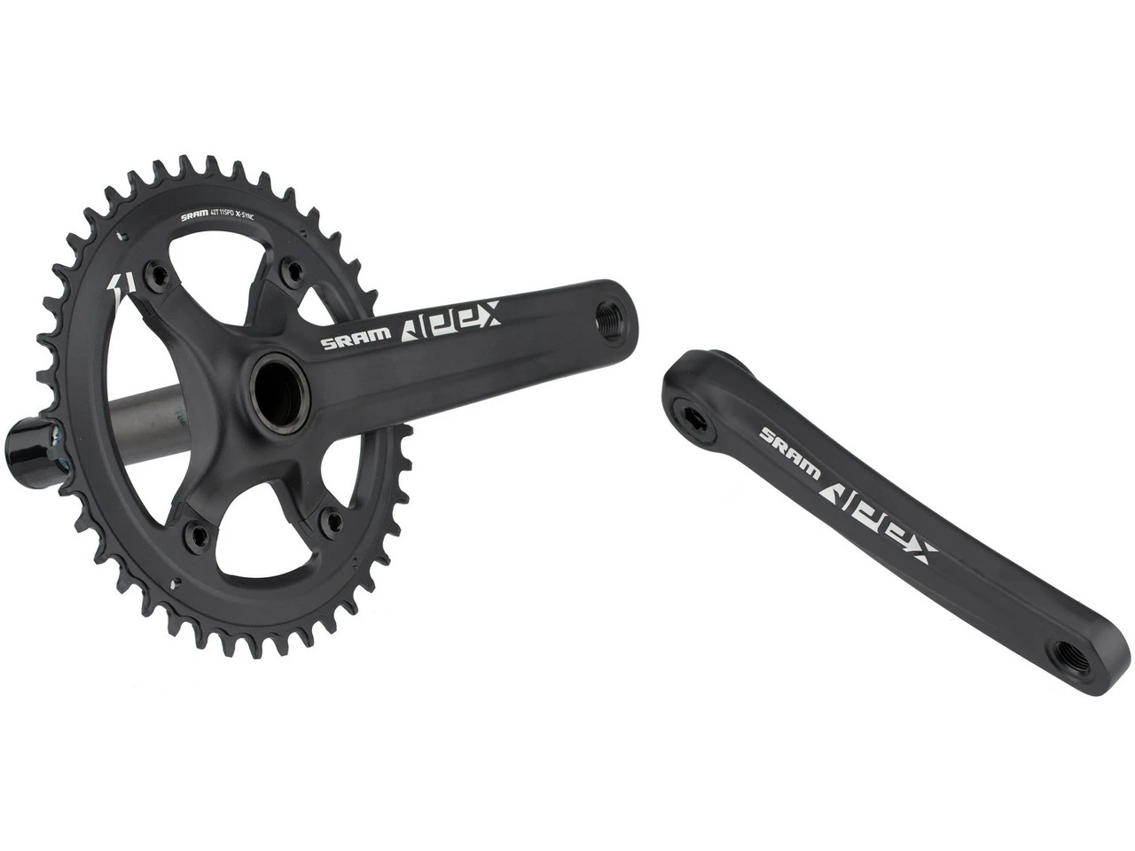SRAM Apex 1 GXP Kurbelgarnitur 110mm - 1x10/1x11-fach Kompatibel - Hochwertige Kurbeln für Fahrräder – Bild 4