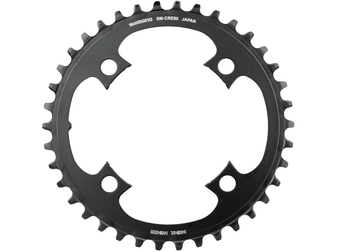 Shimano STEPS Kettenblatt FC-E8000 / FC-E8050 11-fach (SM-CRE80/SM-CRE80-B) - Hochwertiges Kettenblatt für E-Bikes