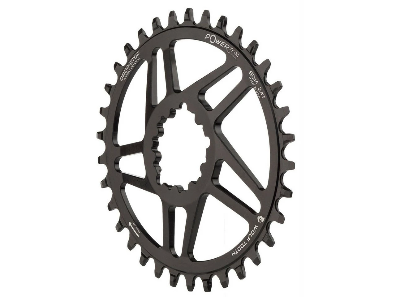 Wolf Tooth Components Elliptical Direct Mount Boost Kettenblatt Für SRAM – Bild 2