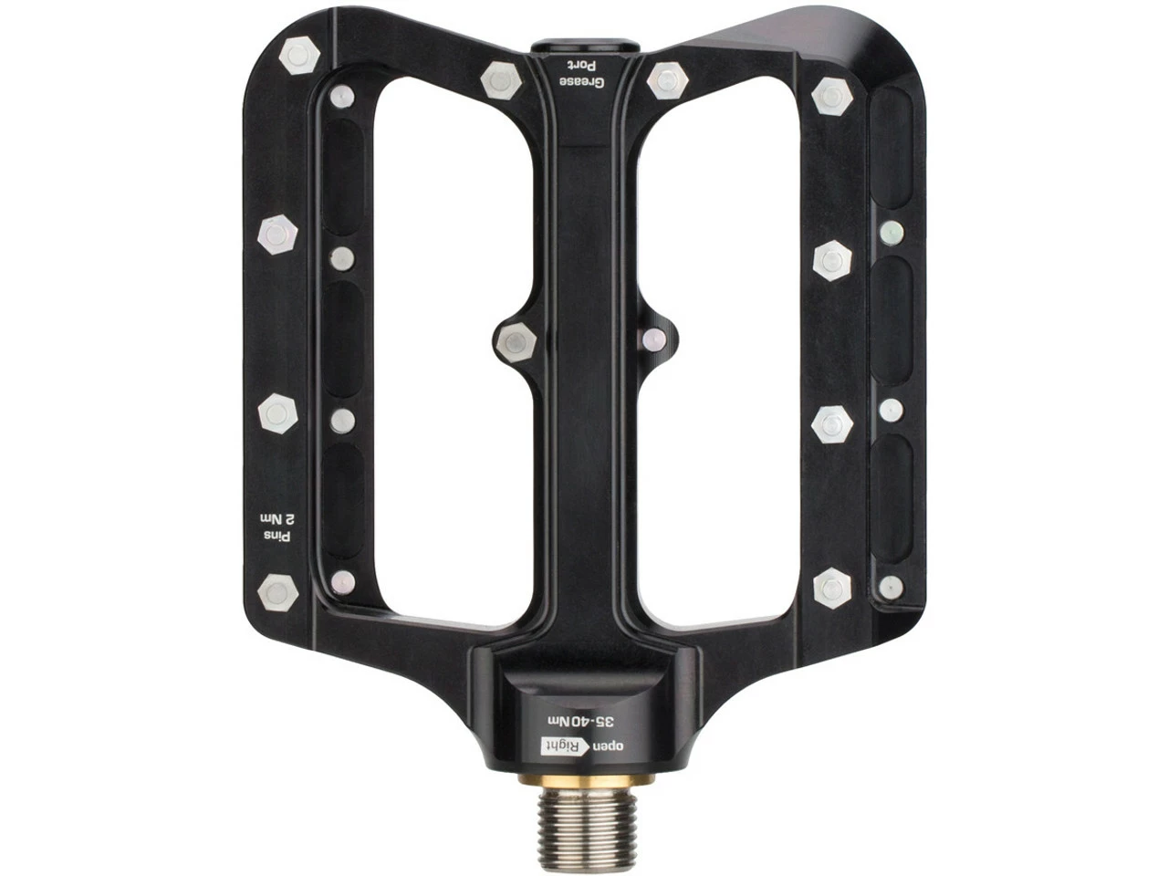 Syntace NumberNine2 Titan Plattformpedale - Hochwertige Pedale für optimalen Halt und Komfort