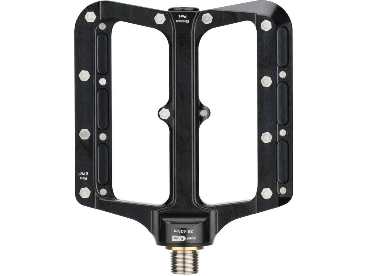 Syntace NumberNine2 Titan Plattformpedale - Hochwertige Pedale für optimalen Halt und Komfort – Bild 3