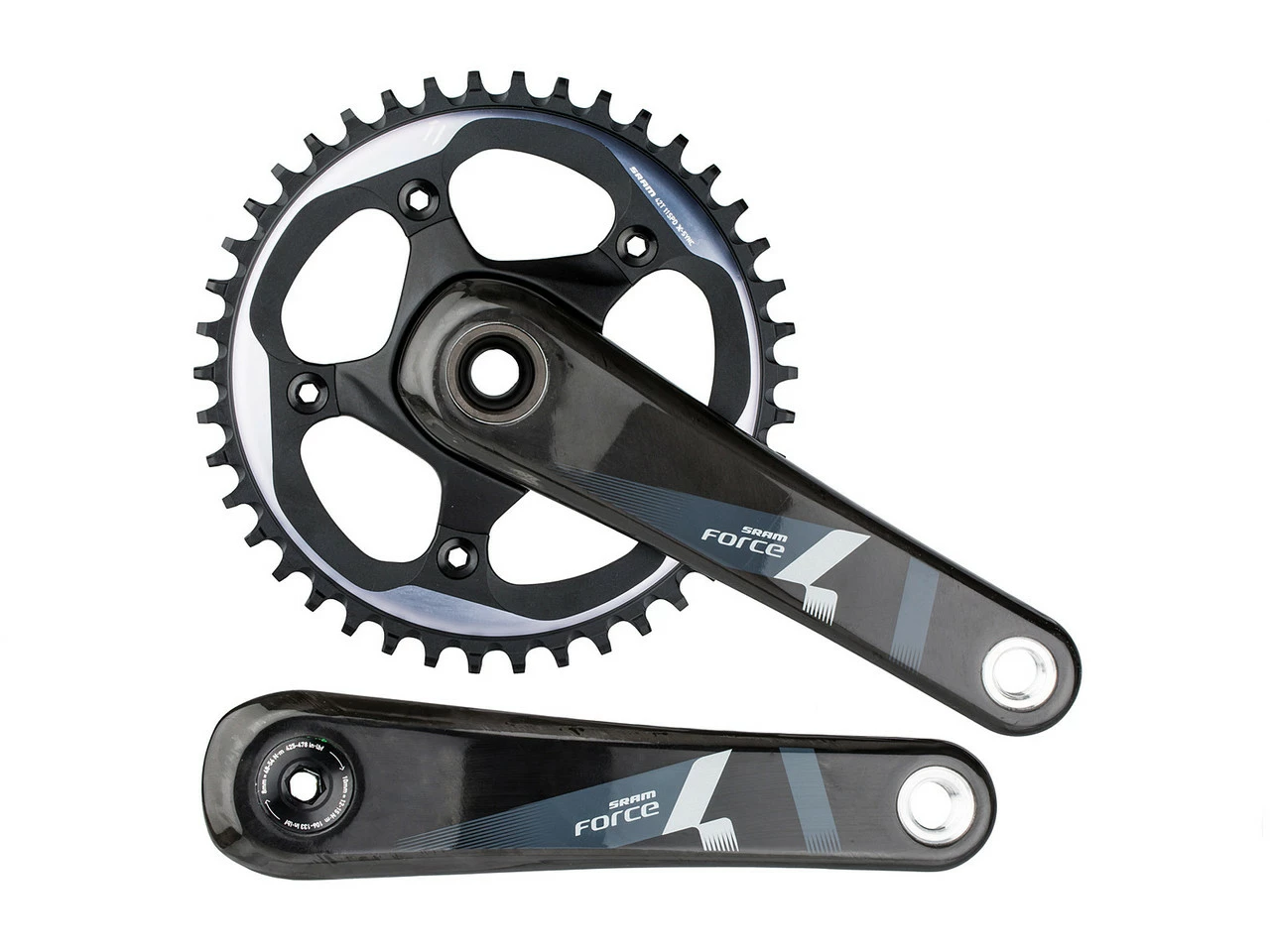 SRAM Force 1 GXP 11-fach Kurbelgarnitur 110mm - Hochwertige Kurbeln für optimale Leistung – Bild 2