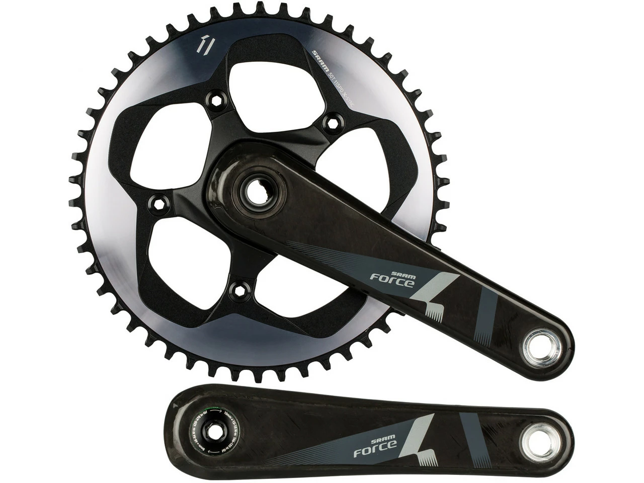 SRAM Force 1 GXP 11-fach Kurbelgarnitur 110mm - Hochwertige Kurbeln für optimale Leistung – Bild 5