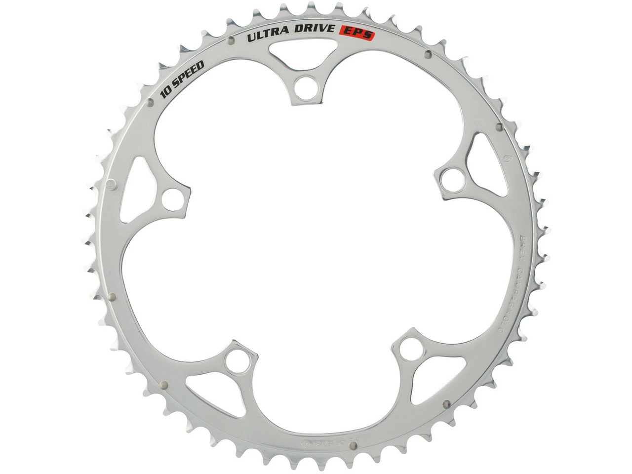 Campagnolo® Kettenblatt Record, 10-fach, 5-Arm, Außen, 135mm Lochkreis Modell 2003 - Hochwertiges Kettenblatt für optimale Fahrleistung