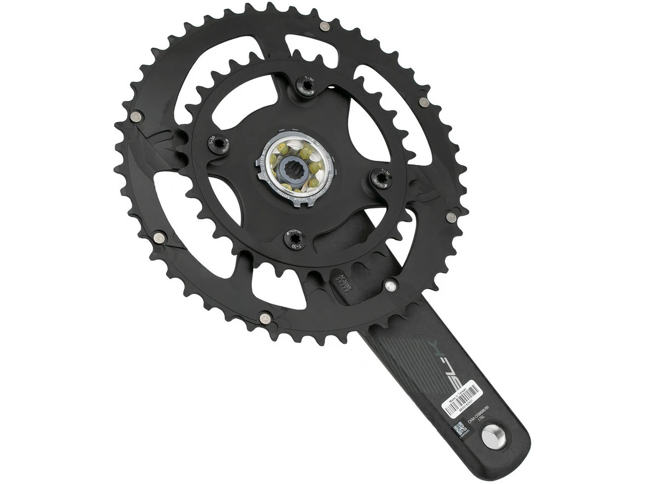 FSA SL-K Modular Adventure Supercompact BB386EVO Carbon Kurbelgarnitur - Leichtbau Kurbeln für Abenteuerfahrten – Bild 3