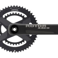 Rotor ALDHU 3D+ Kurbelgarnitur Mit Direct Mount Spidering, NoQ - Hochwertige Kurbeln für optimale Leistung