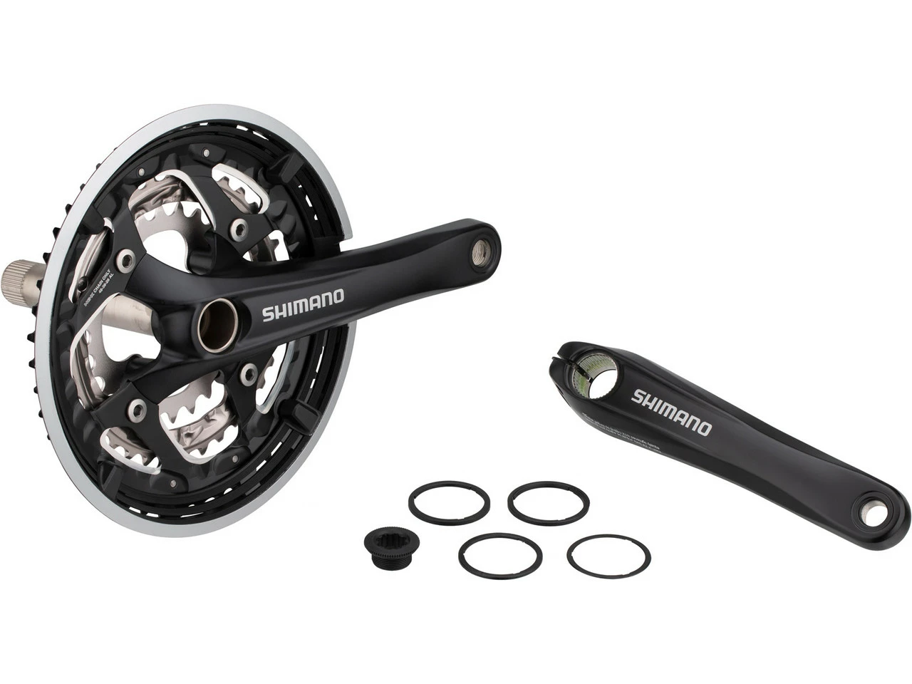 Shimano FC-T551 Kurbelgarnitur Mit KSR - Premium Kurbeln für Fahrräder – Bild 4