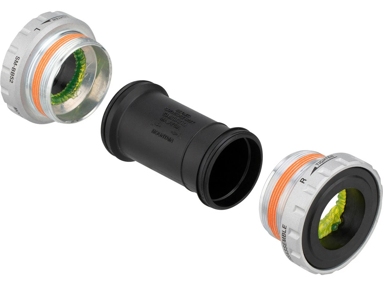 Shimano FC-T551 Kurbelgarnitur Mit KSR - Premium Kurbeln für Fahrräder – Bild 6