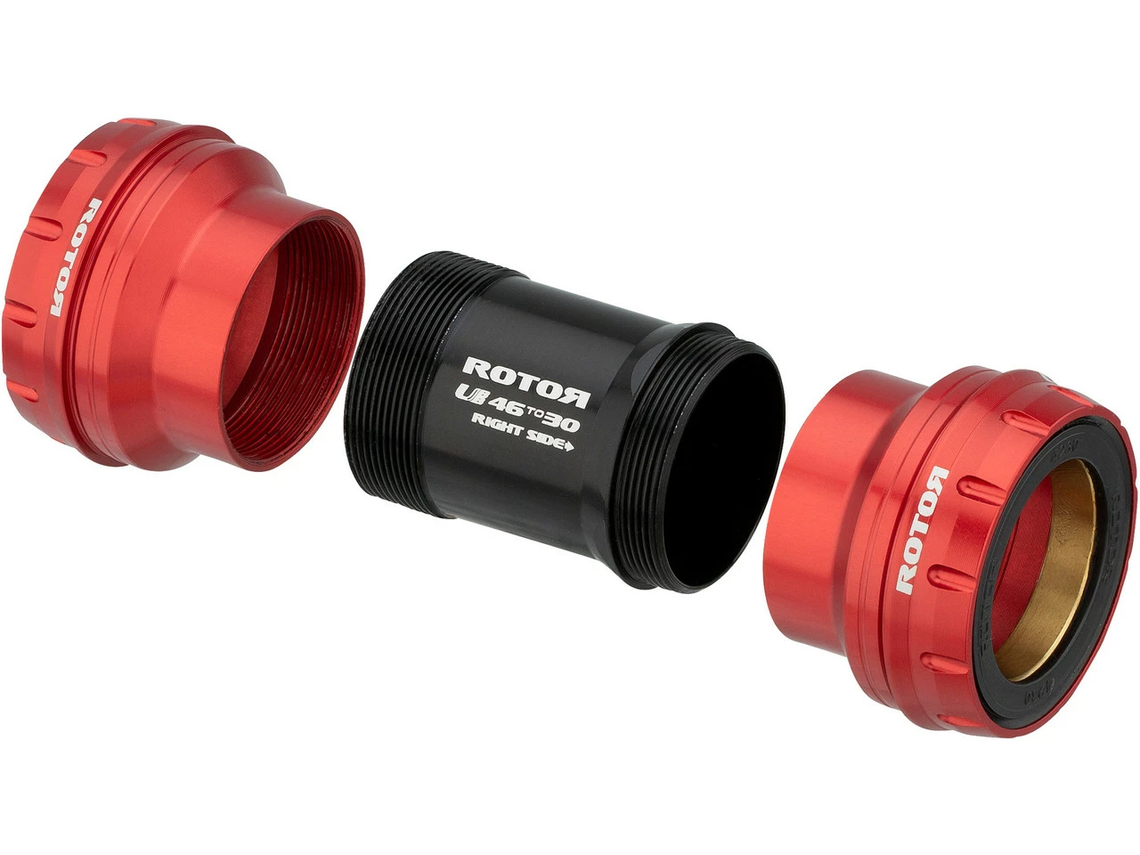 Rotor Pressfit PF30 UBB4630 Keramik Innenlager 46 x 68 mm | Hochwertiges Innenlager für optimale Fahrleistung