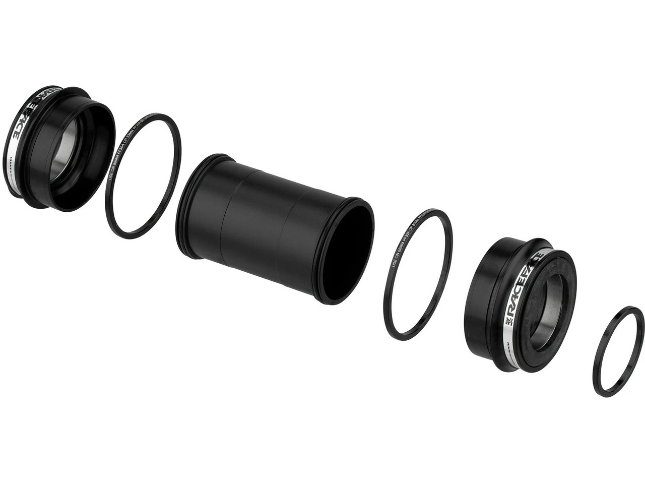 Race Face Cinch PF30 30 mm External Seal Innenlager 73 mm | Hochwertiges Fahrrad Innenlager – Bild 3