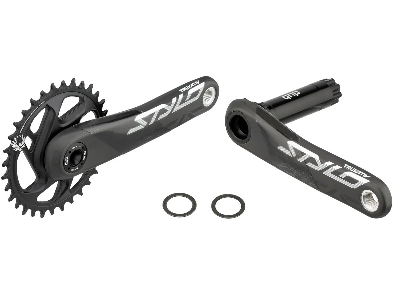 TRUVATIV Stylo Carbon Eagle Direct Mount DUB 12-fach Kurbelgarnitur - Leichtbau-Kurbel für MTB – Bild 4