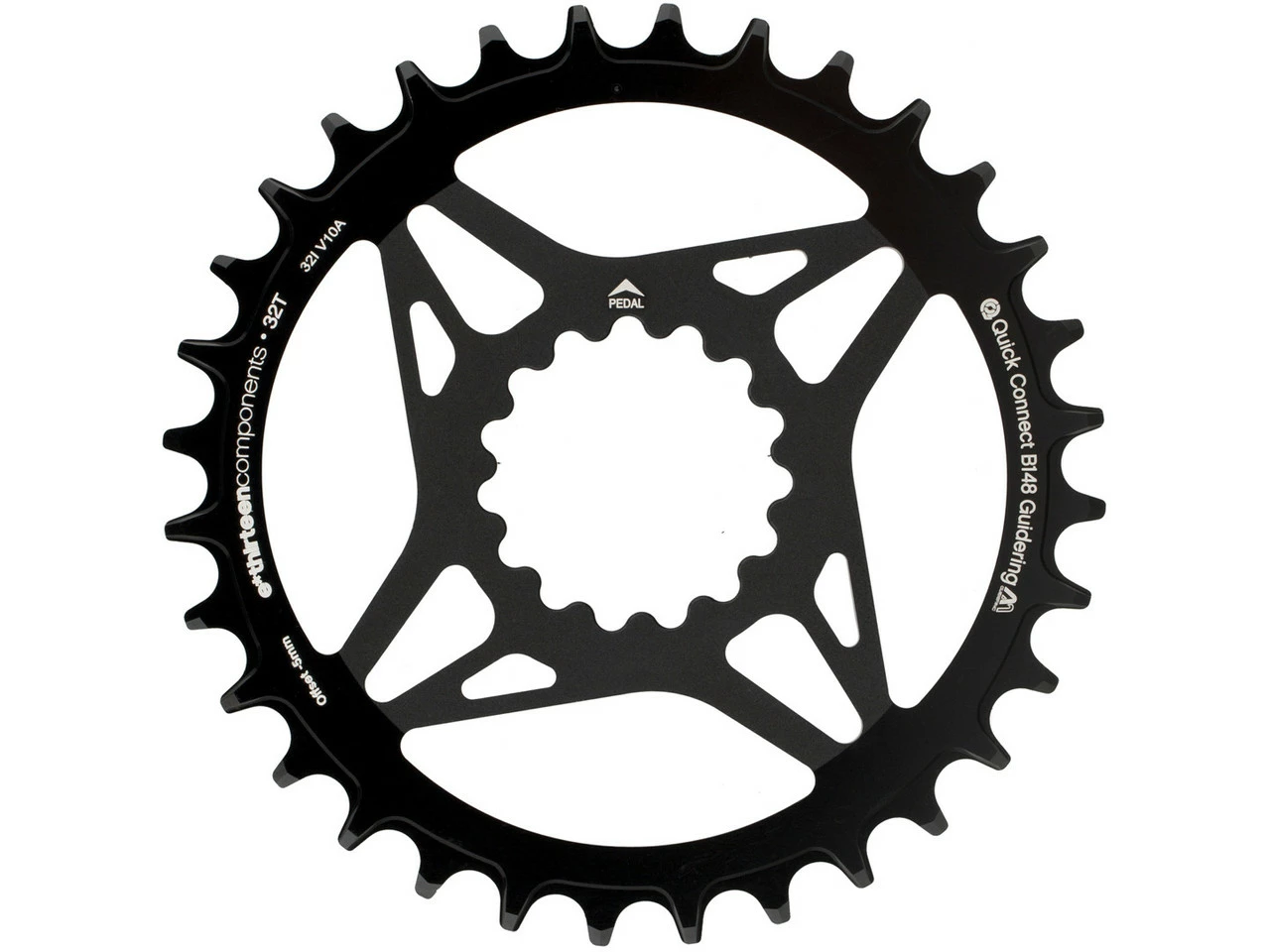 E-thirteen Boost Kettenblatt Guidering M Direct Mount 1-fach - Hochwertiges Kettenblatt für optimale Leistung – Bild 2