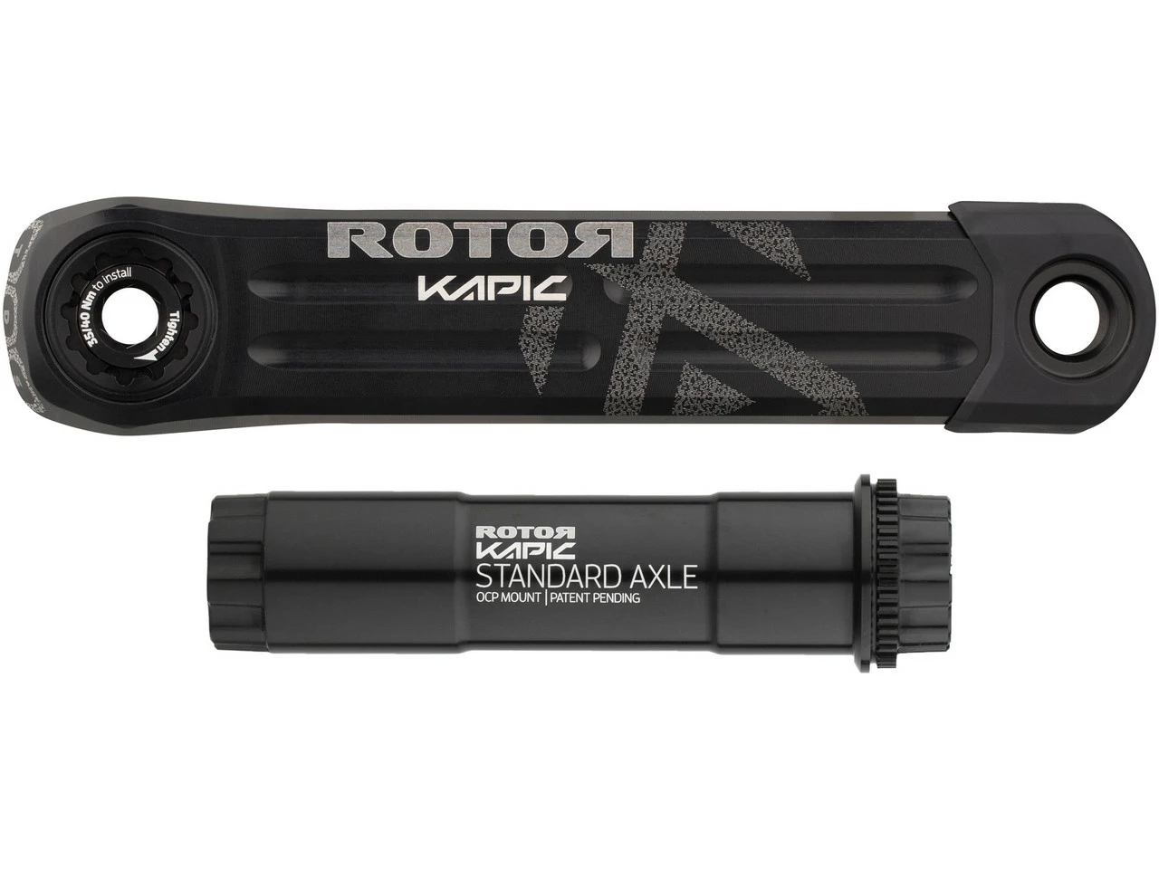 Rotor KAPIC Kurbel Mit Standard-Kurbelachse | Hochwertige Kurbeln für optimale Leistung | rotor