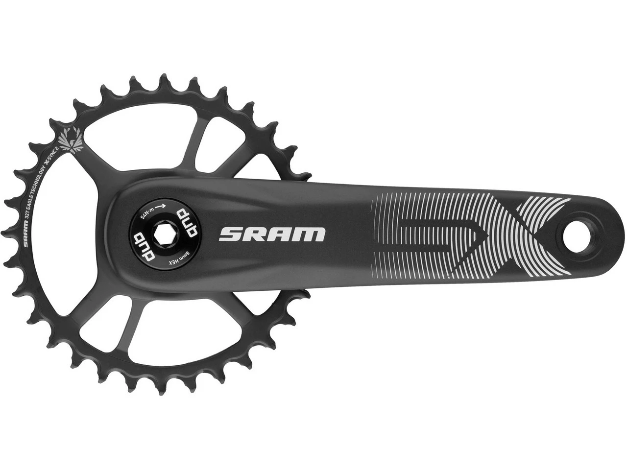 SRAM SX Eagle Boost Direct Mount DUB 12-fach Kurbelgarnitur | Hochwertige Kurbeln für Mountainbikes