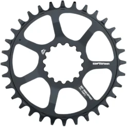 E-thirteen Kettenblatt Ultralight Guidering Direct Mount 1-fach - Hochwertiges Kettenblatt für optimale Leistung