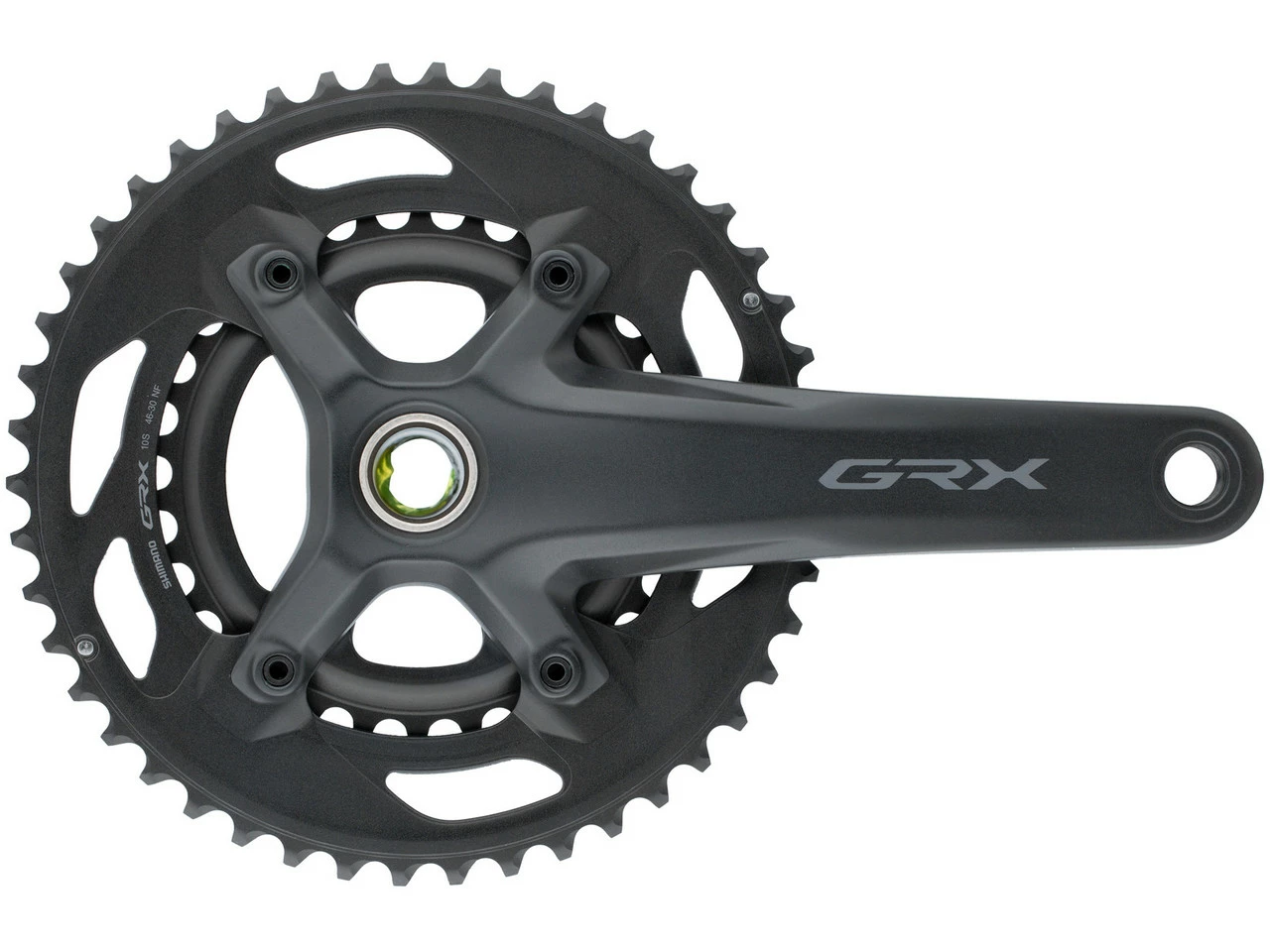 Shimano GRX Kurbelgarnitur FC-RX600-10 - Hochwertige Kurbelgarnitur für Gravelbikes