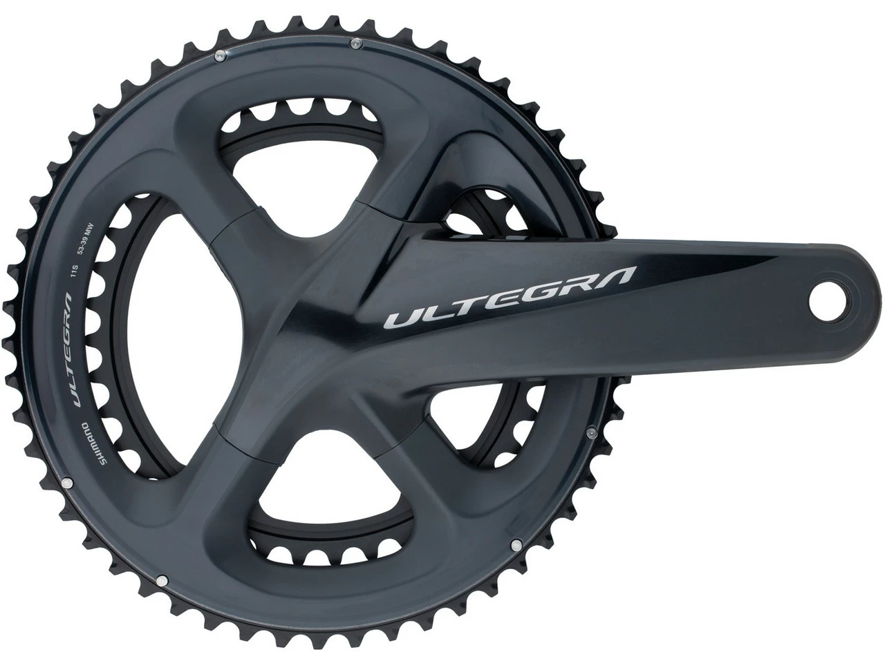 Shimano Ultegra Kurbelgarnitur FC-R8000 Hollowtech II - Hochwertige Kurbelgarnitur für Rennräder