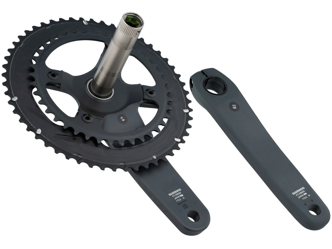 Shimano Ultegra Kurbelgarnitur FC-R8000 Hollowtech II - Hochwertige Kurbelgarnitur für Rennräder – Bild 3