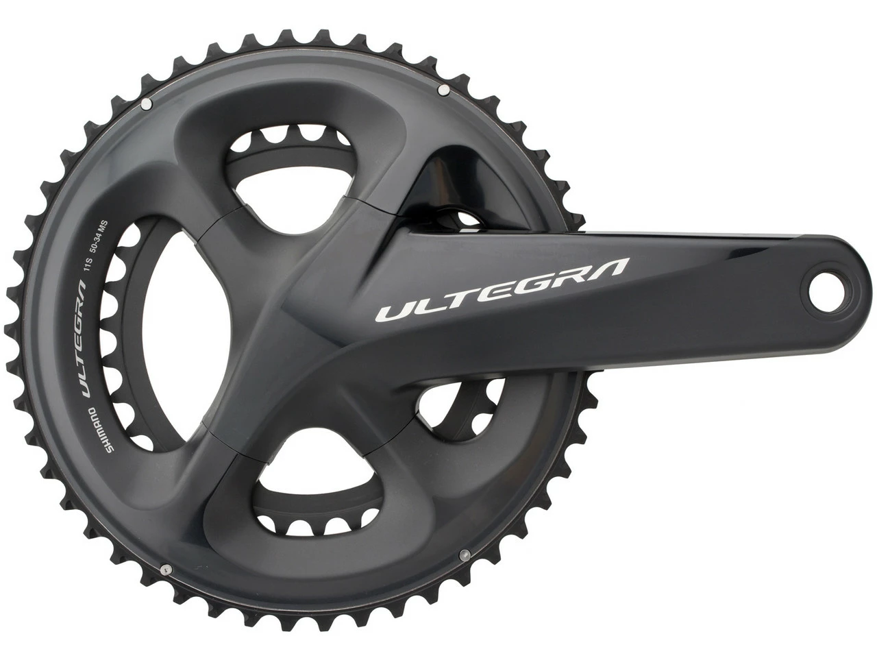 Shimano Ultegra Kurbelgarnitur FC-R8000 Hollowtech II - Hochwertige Kurbelgarnitur für Rennräder – Bild 5