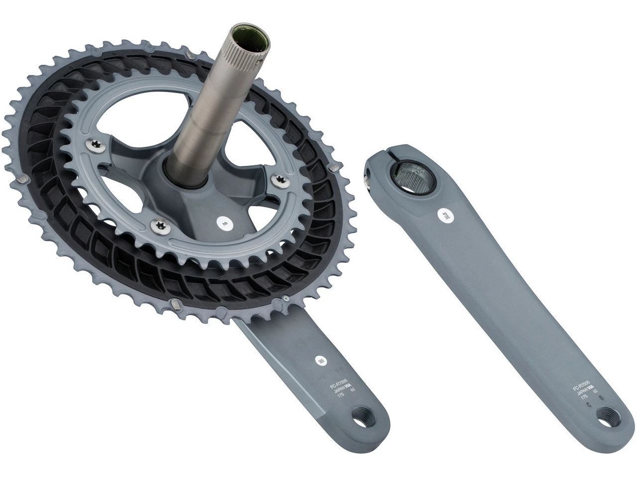 Shimano 105 FC-R7000 Kurbelgarnitur - Hollowtech II Technologie | Hochwertige Kurbeln für Rennräder – Bild 10