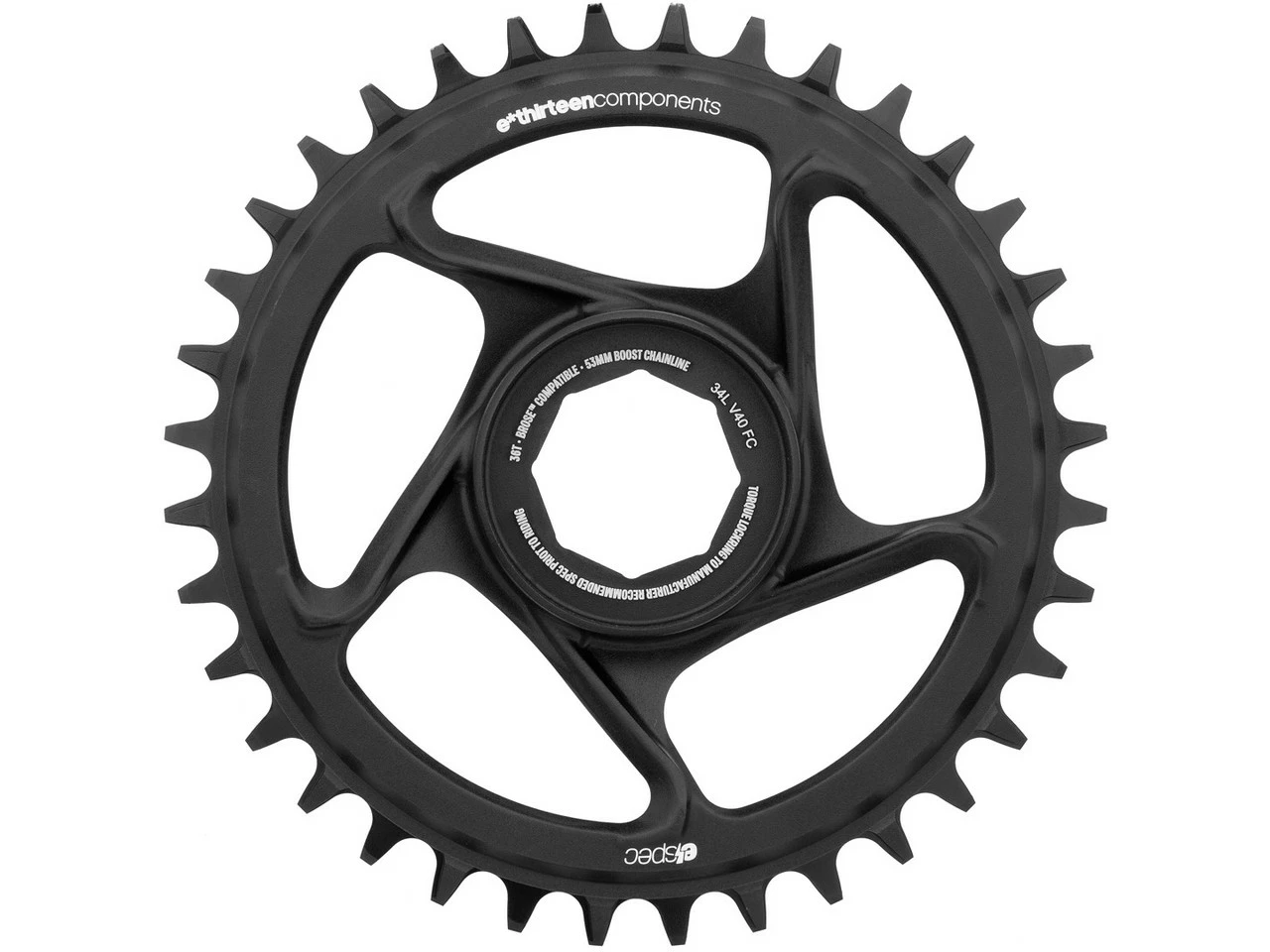 E-thirteen E*spec Kettenblatt Aluminium Direct Mount Brose S Mag – Hochwertiges Kettenblatt für E-Bikes