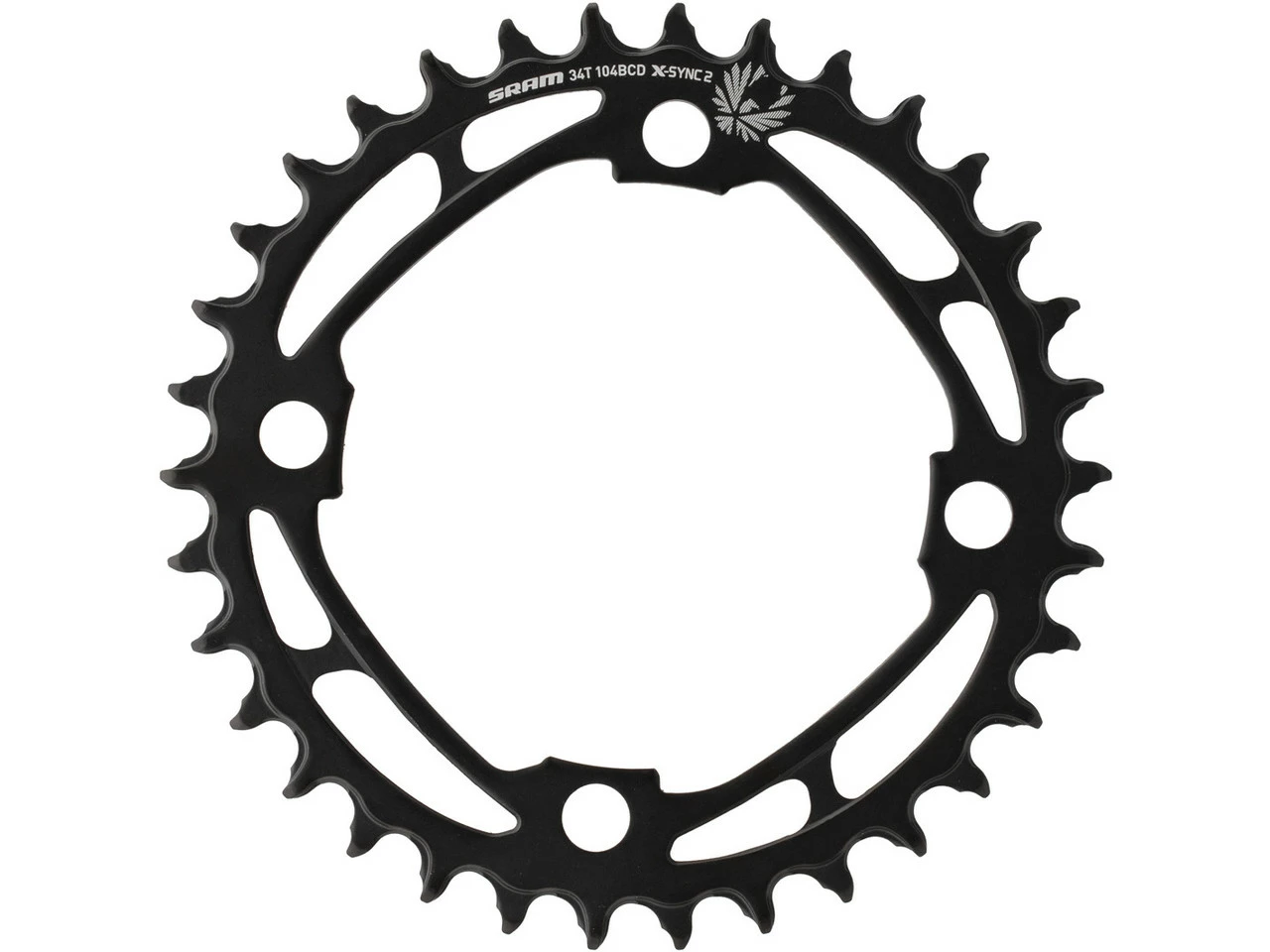 SRAM Kettenblatt X-Sync 2 für Eagle, 104 mm Lochkreis - Hochwertiges Kettenblatt für optimale Leistung