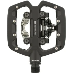 LOOK Geo Trekking Roc Klick-/Plattformpedale – Hochwertige Fahrradpedale für Trekking und Alltag