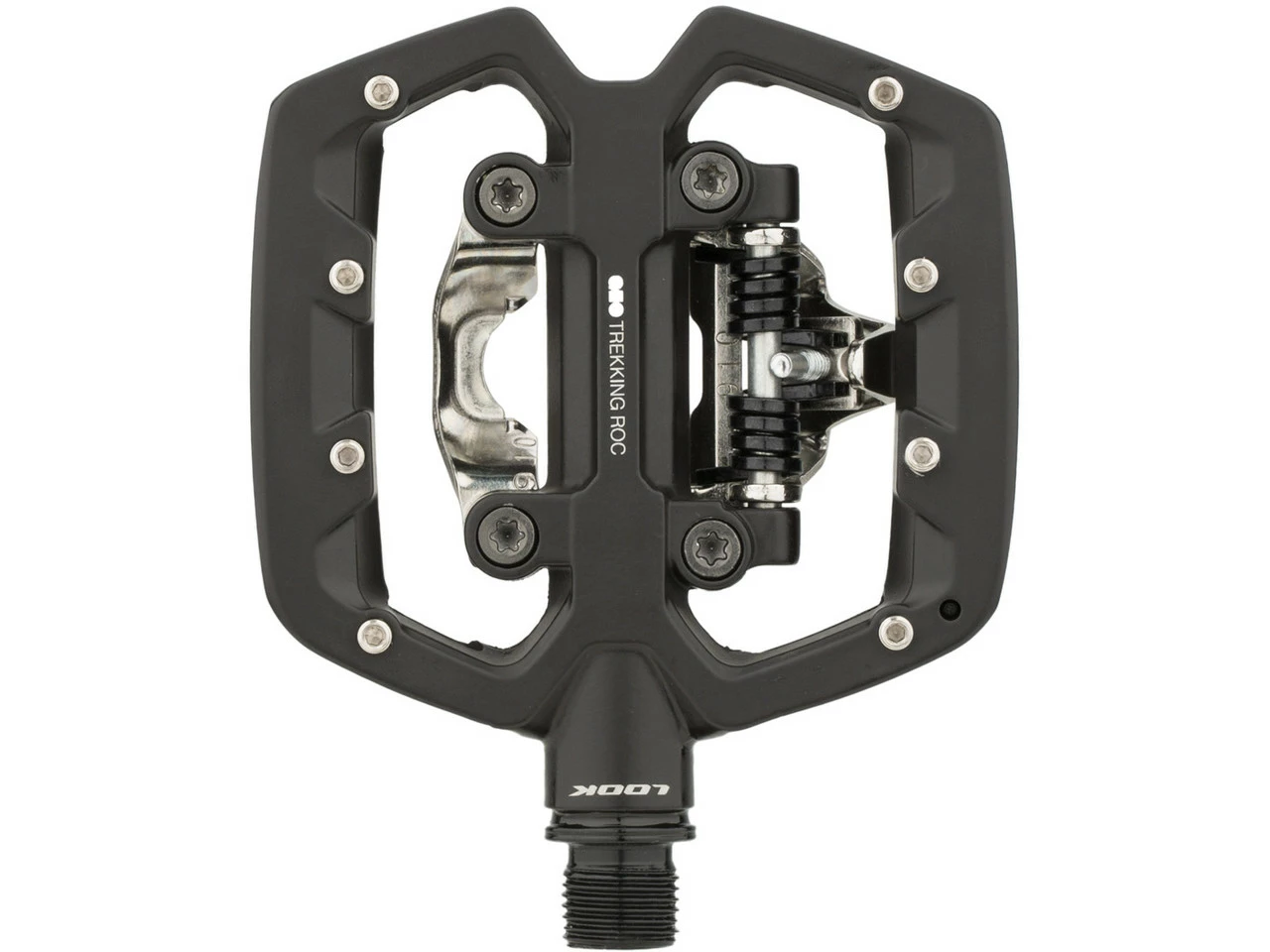 LOOK Geo Trekking Roc Klick-/Plattformpedale – Hochwertige Fahrradpedale für Trekking und Alltag