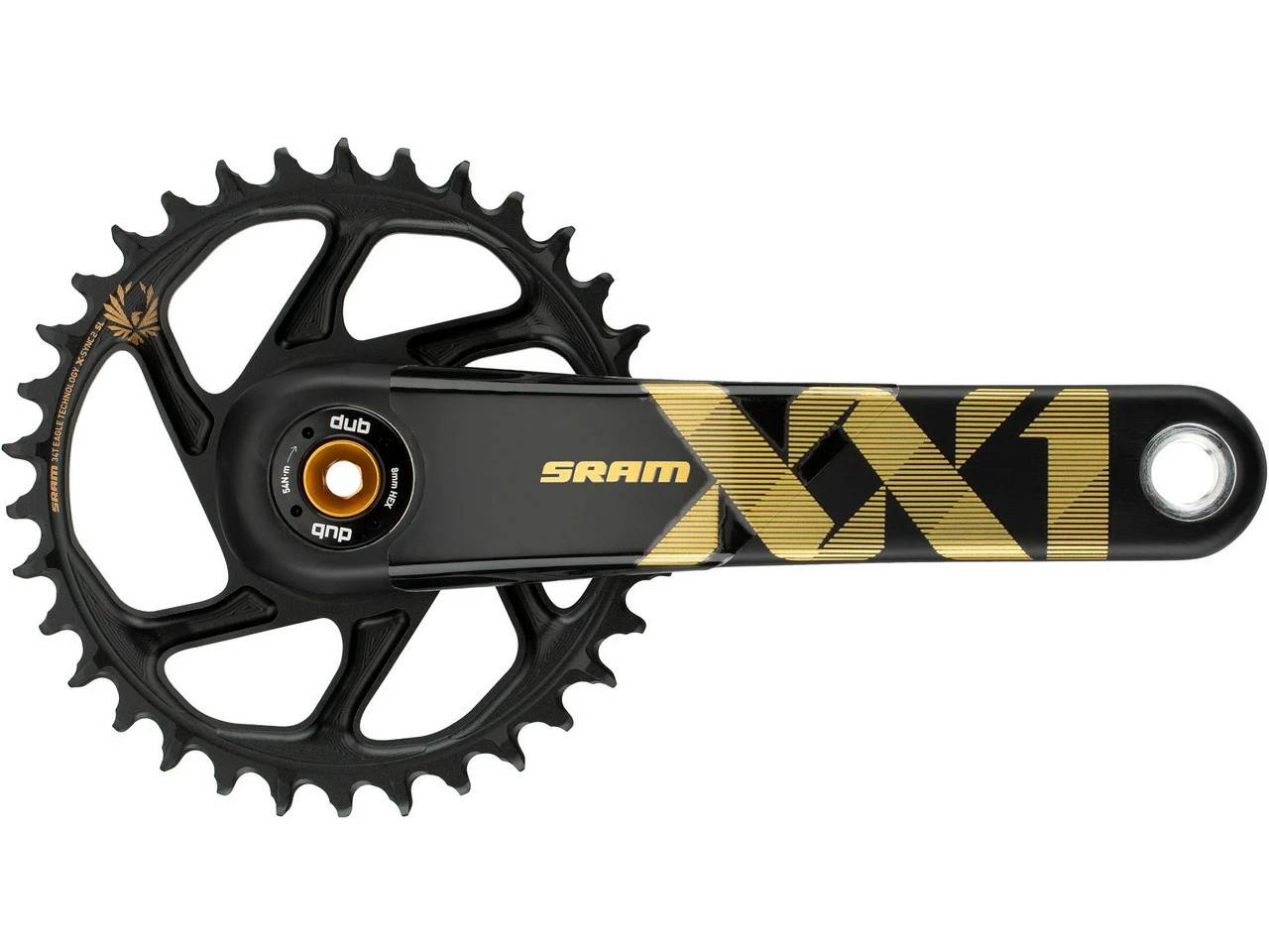 SRAM XX1 Eagle Boost Direct Mount DUB 12-fach Kurbelgarnitur | Hochwertige Kurbeln für Mountainbikes
