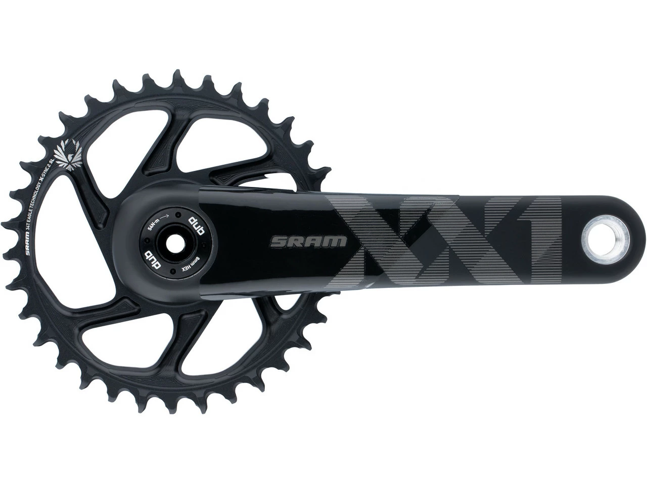 SRAM XX1 Eagle Boost Direct Mount DUB 12-fach Kurbelgarnitur | Hochwertige Kurbeln für Mountainbikes – Bild 5