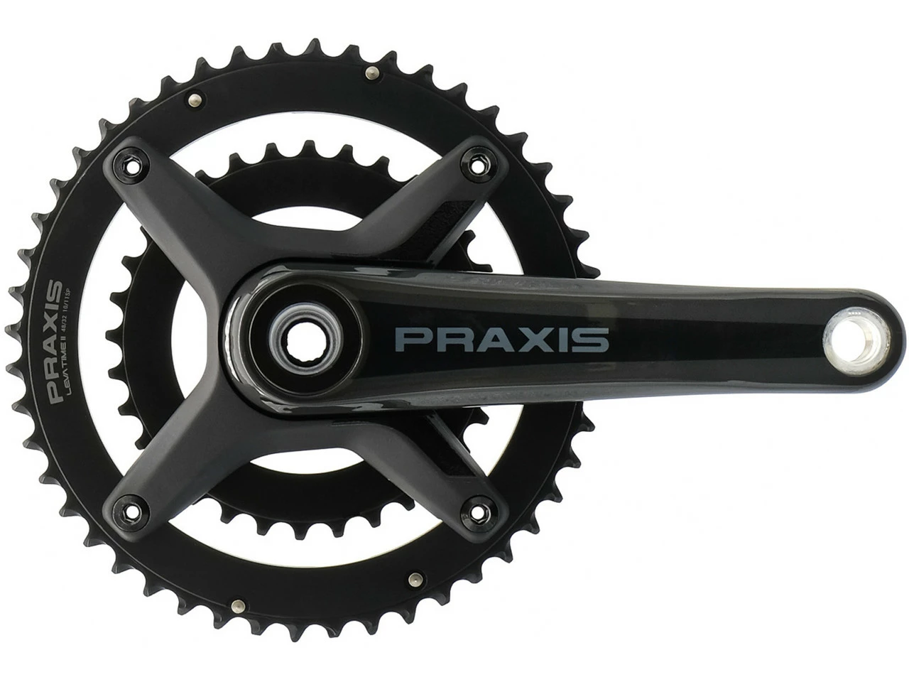 Praxis Works Zayante Carbon-S M30 DM Road Kurbelgarnitur - Leichtbau-Kurbel für Rennräder