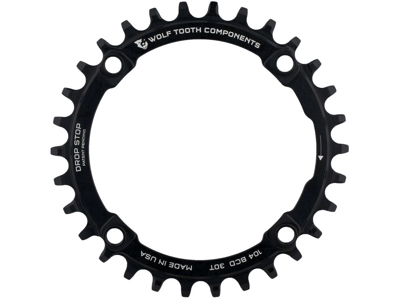 Wolf Tooth Components 104 BCD Kettenblatt - Hochwertiges Kettenblatt für optimale Leistung