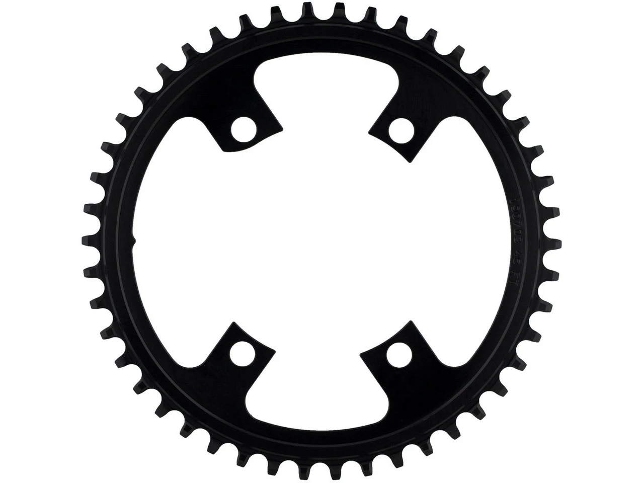 Wolf Tooth Components 110 BCD Asymmetrisches 4-Arm Kettenblatt für Shimano - Hochwertige Kettenblätter für optimale Fahrradleistung – Bild 4