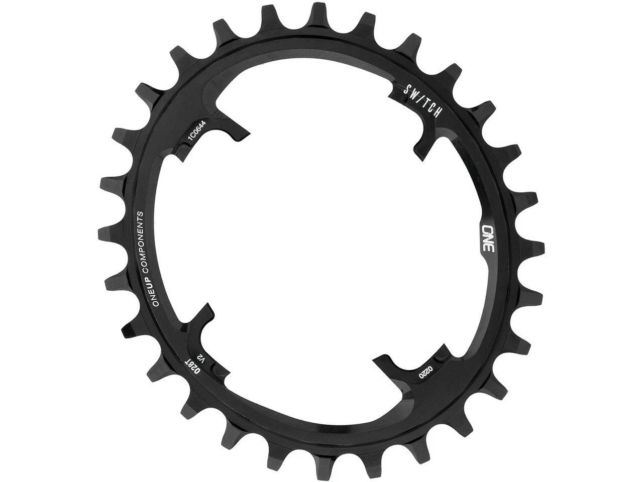 OneUp Components Ovales Switch V2 Kettenblatt - Hochwertiges Kettenblatt für optimale Leistung