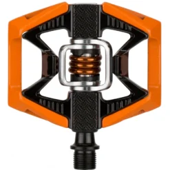Crankbrothers Double Shot 2 Klick-/Plattformpedale - Leichtgewichtige Hybrid-Pedale für MTB und Rennrad