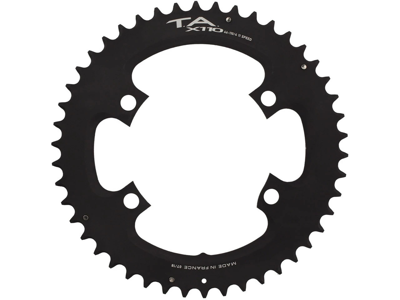 TA Kettenblatt X110, 4-Arm, Außen, 110 mm Lochkreis | Hochwertiges Kettenblatt für optimale Kraftübertragung