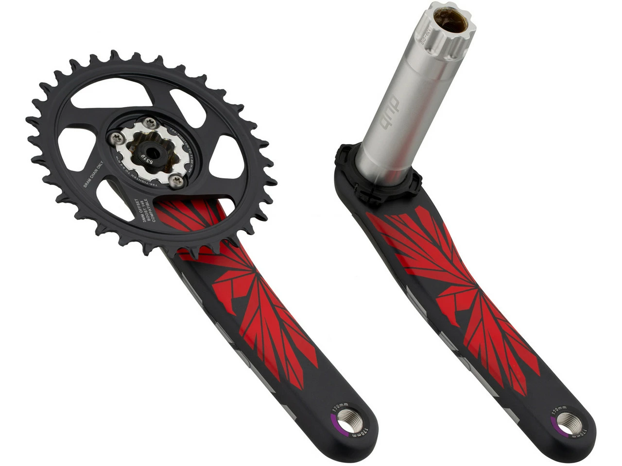 SRAM X01 Eagle Boost DUB DM 12-fach Carbon Kurbelgarnitur – Hochleistungs-Kurbel für MTB – Bild 3