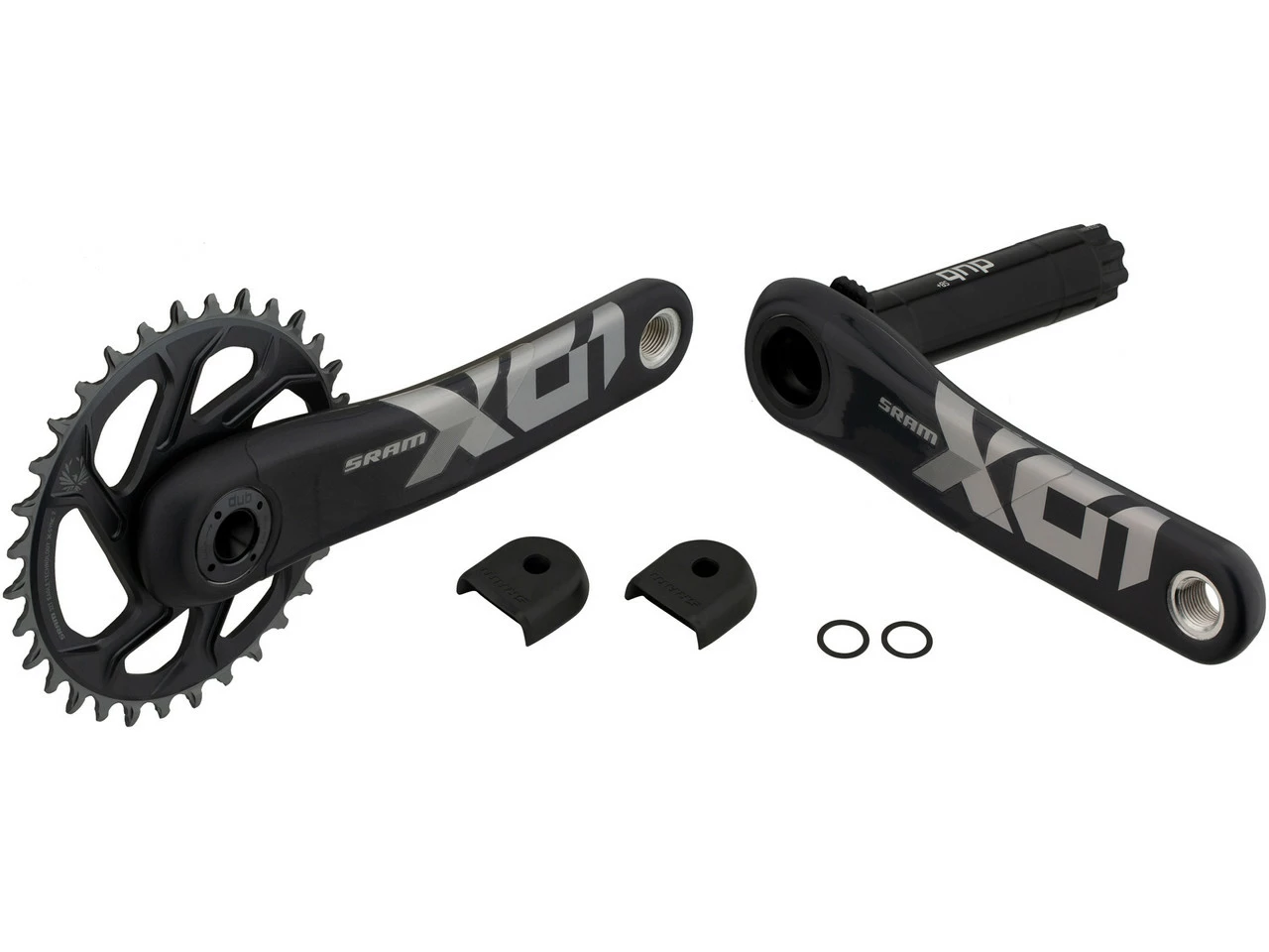 SRAM X01 Eagle SuperBoost+ DUB DM 12-fach Carbon Kurbelgarnitur - Leichtbau-Kurbeln für MTB – Bild 8