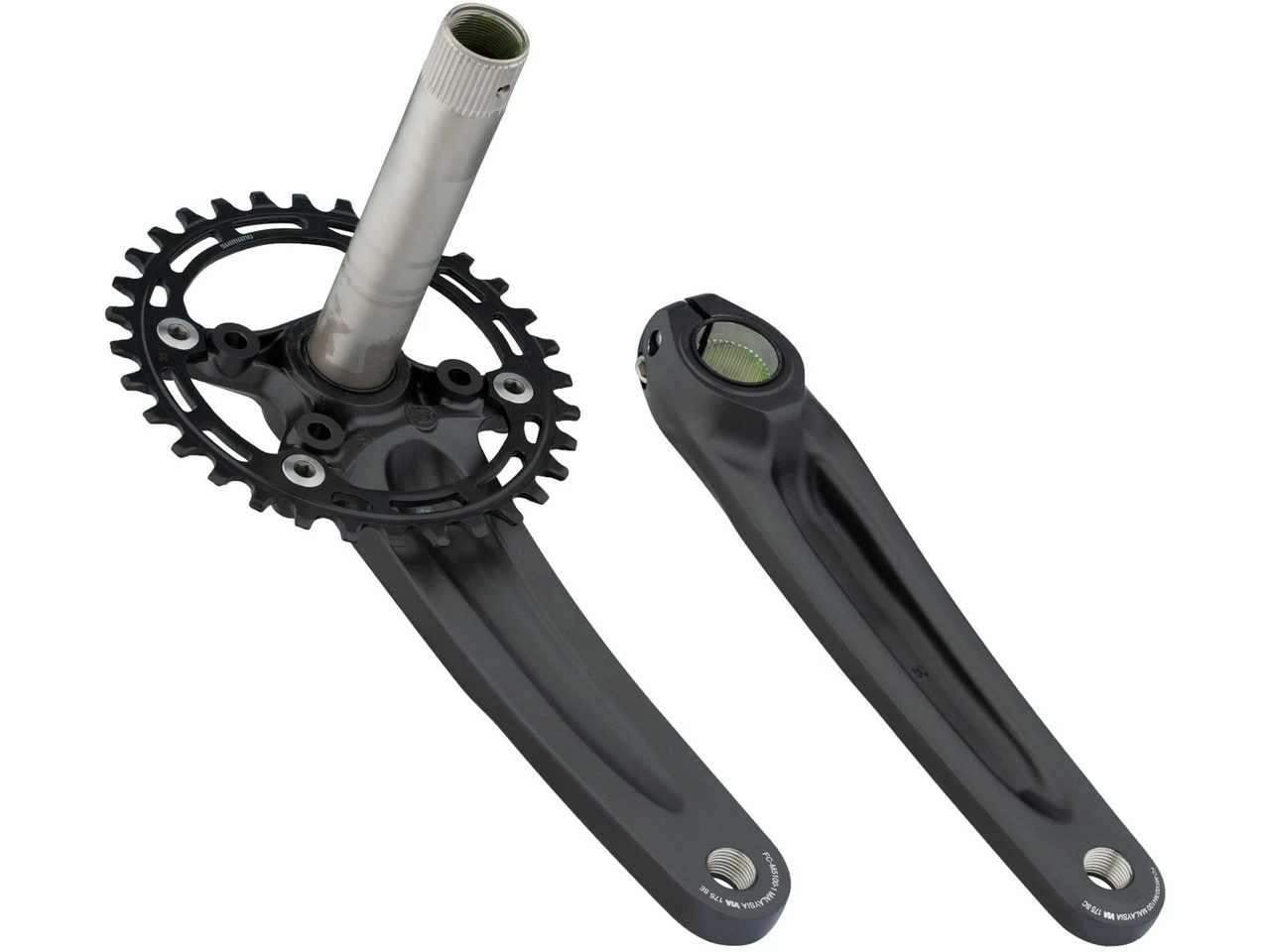 Shimano Deore Kurbelgarnitur FC-M5100-1 - Hochwertige Kurbeln für Mountainbikes – Bild 3