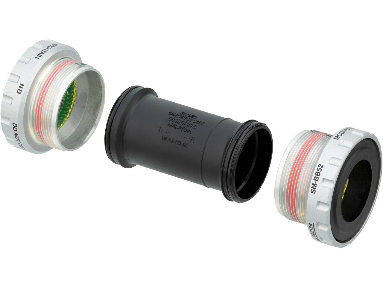 Shimano Deore / Alivio Innenlager SM-BB52 Hollowtech II - Hochwertiges Innenlager für Fahrräder – Bild 3