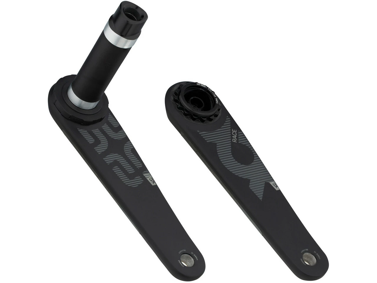 E-thirteen XCX Race Carbon Mountain 73 mm Kurbel | Leichtbau-Kurbel für Mountainbikes – Bild 3