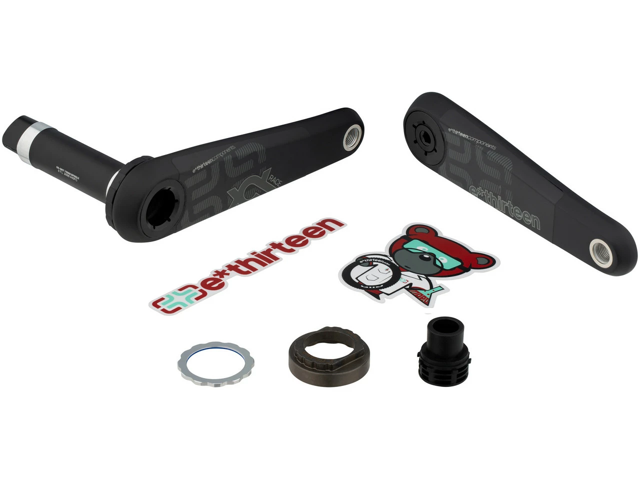 E-thirteen XCX Race Carbon Mountain 73 mm Kurbel | Leichtbau-Kurbel für Mountainbikes – Bild 4
