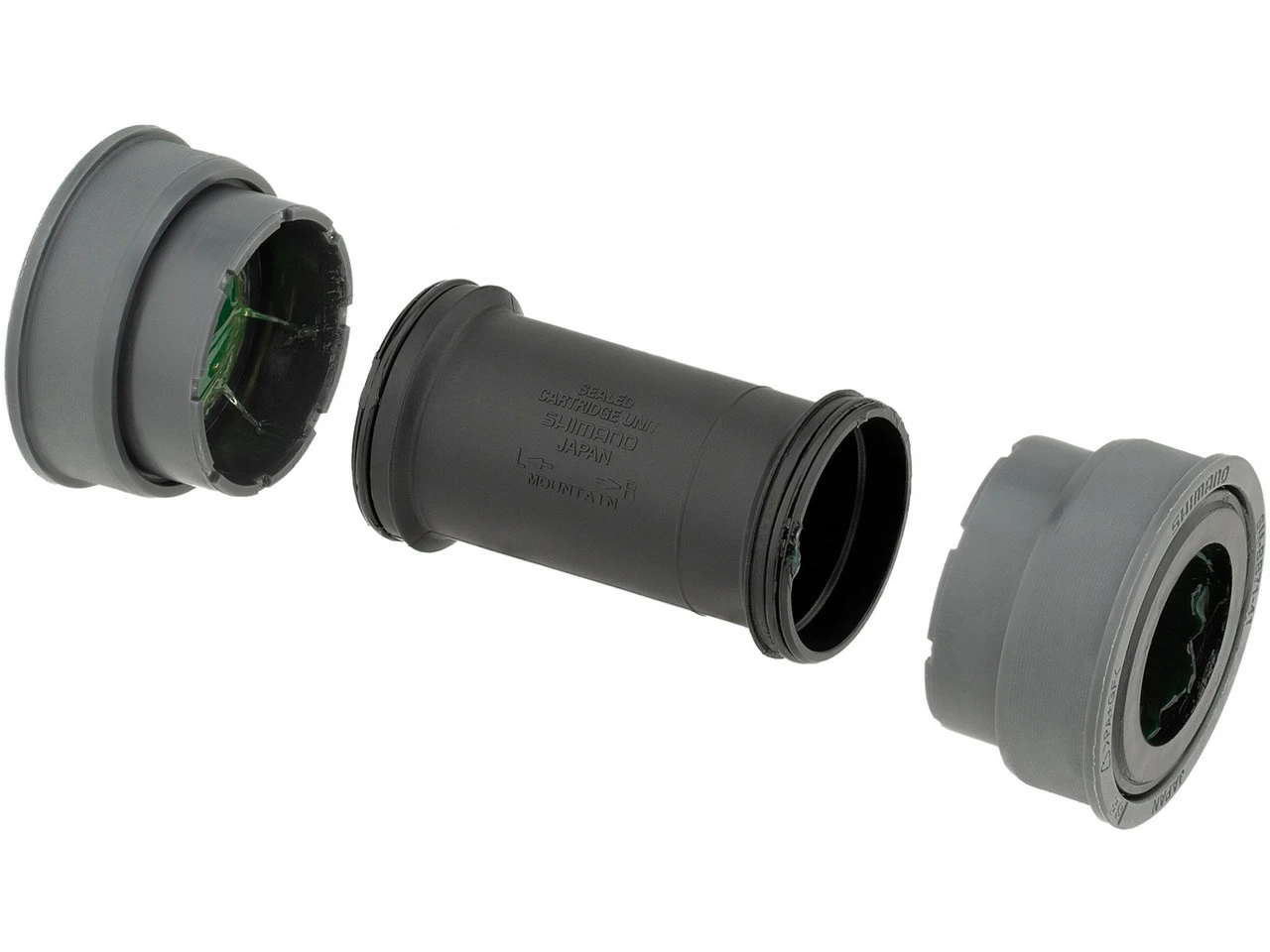 Shimano Innenlager SM-BB71-41A Hollowtech II Pressfit 41 X 89,5/92 mm - Hochwertiges Fahrrad-Innenlager – Bild 3