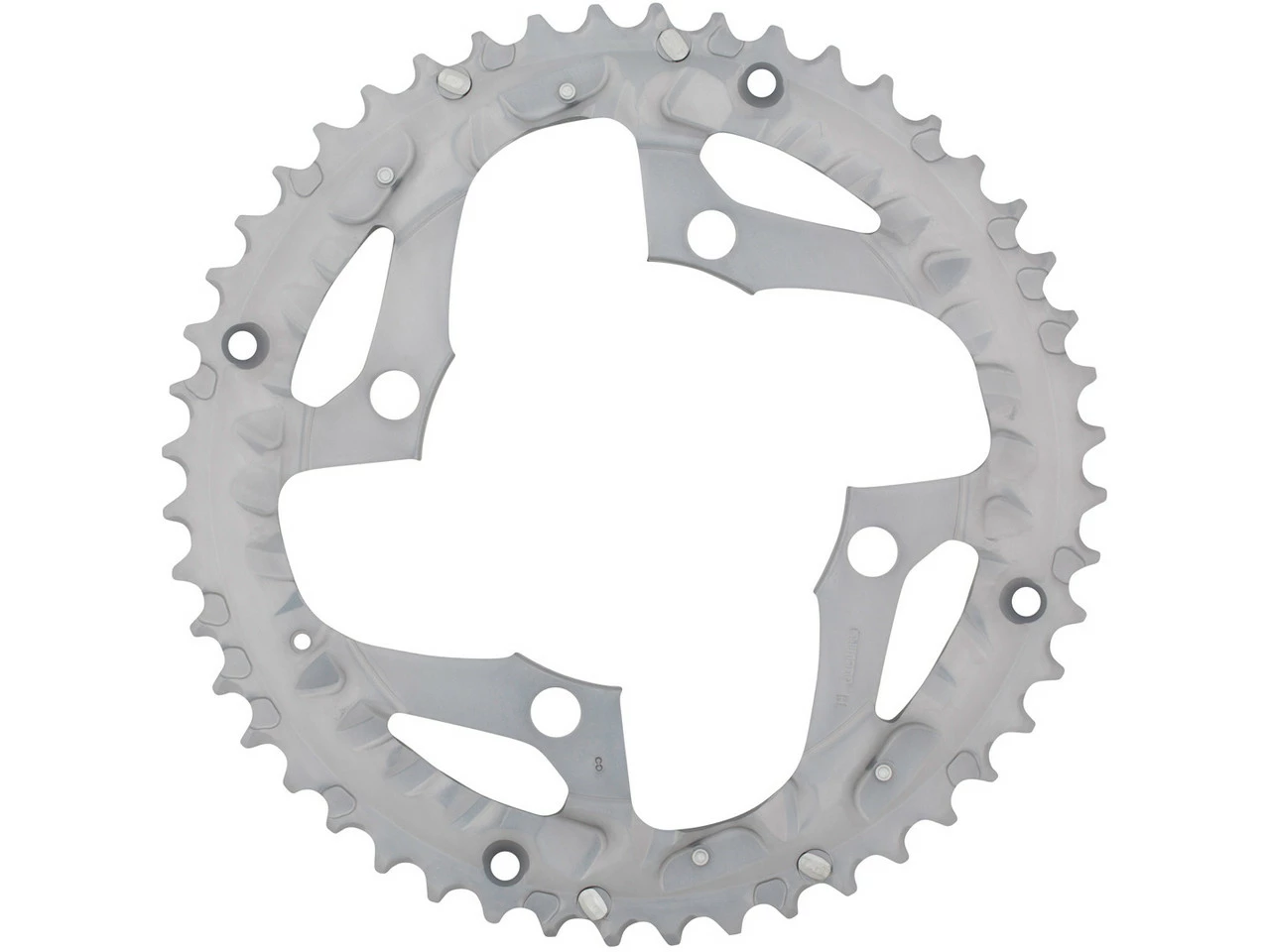 Shimano Deore Kettenblatt FC-T611 10-fach mit Kettenschutzring | Hochwertiges Kettenblatt für optimalen Fahrkomfort – Bild 3