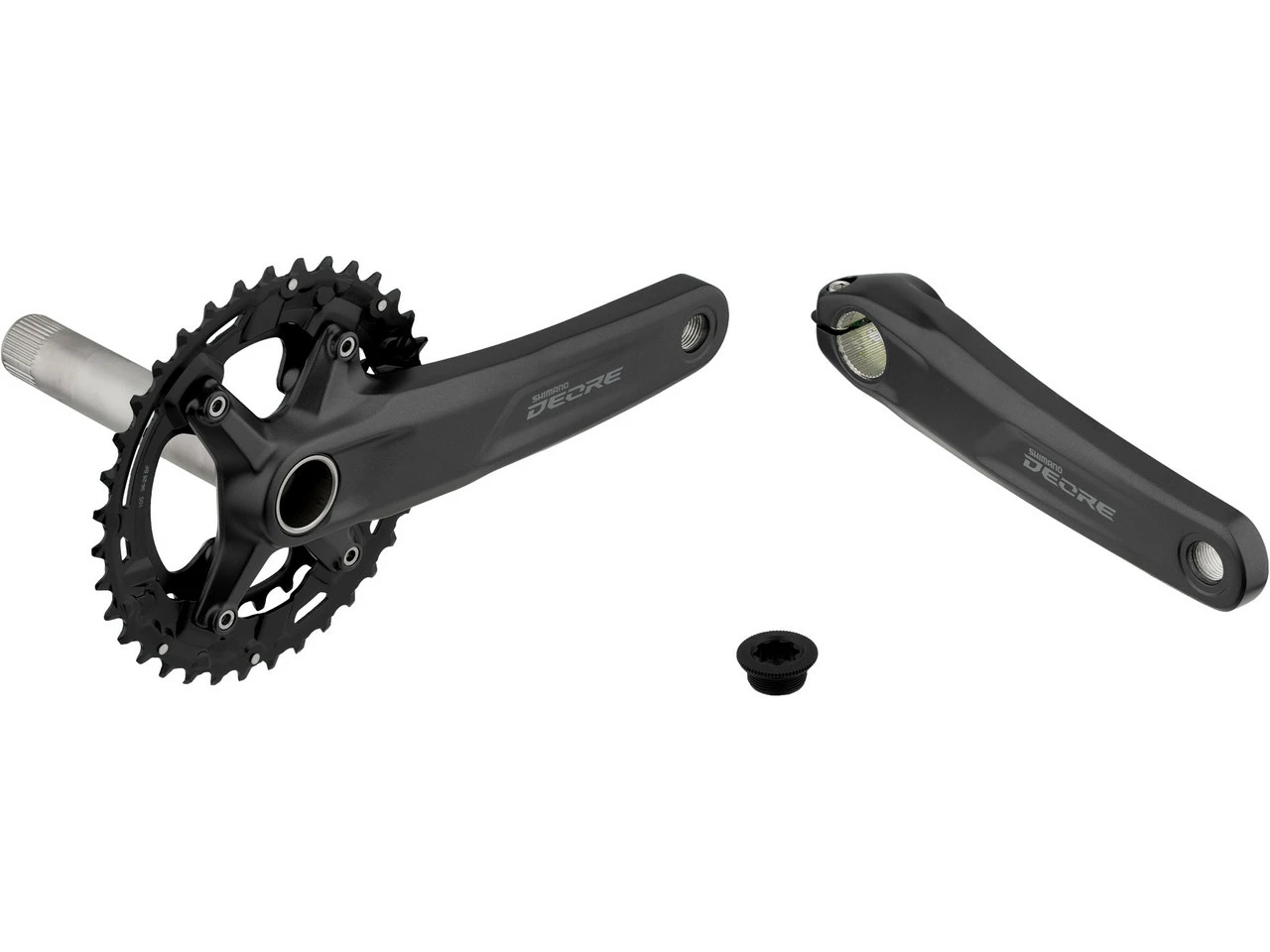 Shimano Deore Kurbelgarnitur FC-M4100-B2 - Hochwertige Kurbeln für optimale Fahrleistung – Bild 4